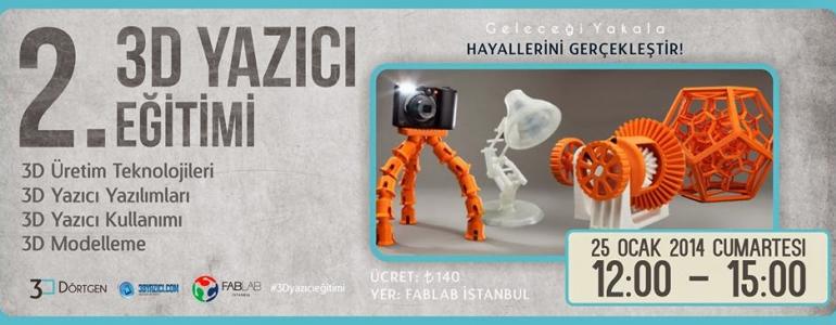 3D Printer Eğitimi 2 25 Ocak