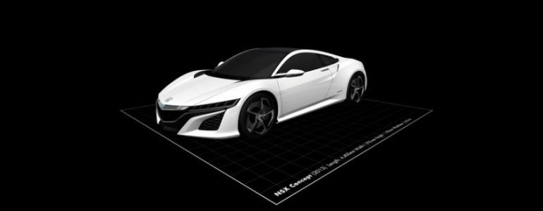 Honda laat jou conceptauto's in 3D printen - Apparata